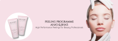 <h4 style="text-align: center;">PEELING PROGRAMME AHA'S & BH'AS</h4>
<p style="text-align: justify;"> </p>
<p>Peeling Programme è composta da miscelazioni di AHA e BHA’s ad uso esclusivamente professionale. Le formulazioni e le combinazioni delle varie sinergie sono una risposta concreta per problematiche legate a iperpigmentazione, macchie, acne e/o pelle seborroica, oltre a l’ivecchiamento cutaneo di qualunque livello.</p>
<p>PEELING PROGRAMME AHA'S & BHA'S</p>
<p>Peeling M5% - L5% sinergia di acidi, specifica per trattare efficacemente l’iperpigmentazione e le macchie dovute ad una iperproduzione di melanina.</p>
<p>Peeling S2% - M8%, sinergia formulate per trattare efficacemente le pelli seborroiche, con inspessimenti cutanei, impure e / o a tendenza acneica.</p>
<p>Peeling M4% - G6%, sinergia con alta penetrabilità transepidermica, per agire efficacemente su diversi livelli di invecchiamento cutaneo, o su cicatrice quali quelle acneiche.</p>
<p>Sinergie ad alta efficacia di Hydro Acids (AHA’S e BHA’S) per effettuare in tutta sicurezza peeling chimici professionali, per problematiche specifiche e per favorire un forte turn-over cellulere.</p>