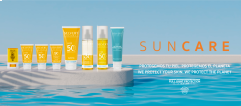 <p><strong>Linea fotoprotettiva formulata con la rivoluzionaria tecnologia Full Light Protection e arricchita con Pro-Vitamina D&reg;. </strong></p>
<p>La linea solare viso e corpo di Selvert Thermal combina texture leggere di ultima generazione con una protezione avanzata contro il fotoinvecchiamento, rispettando inoltre l&rsquo;ecosistema marino grazie alla sua formula Reef Friendly.</p>
<p>La gamma &egrave; stata sviluppata con l&rsquo;innovativa tecnologia Full Light Protection e Pro-Vitamina D&reg;, un ingrediente che aiuta a ridurre l&rsquo;irritazione cutanea e a rafforzare la funzione barriera della pelle. Incorpora una fragranza delicata ed equilibrata, con raffinate note agrumate e di vaniglia, e offre resistenza all&rsquo;acqua per una protezione duratura. Grazie a questa tecnologia, la pelle &egrave; protetta da un ampio spettro di radiazioni, contribuendo a prevenire il fotoinvecchiamento:</p>
<p>&bull; Protezione UVB + UVA</p>
<p>&bull; Protezione contro le radiazioni infrarosse (IR)</p>
<p>&bull; Protezione contro la luce blu (HEV) emessa dai dispositivi digitali</p>
<p>Inoltre, la gamma solare di Selvert Thermal &egrave; stata formulata con filtri che rispettano la barriera corallina a livello globale.</p>