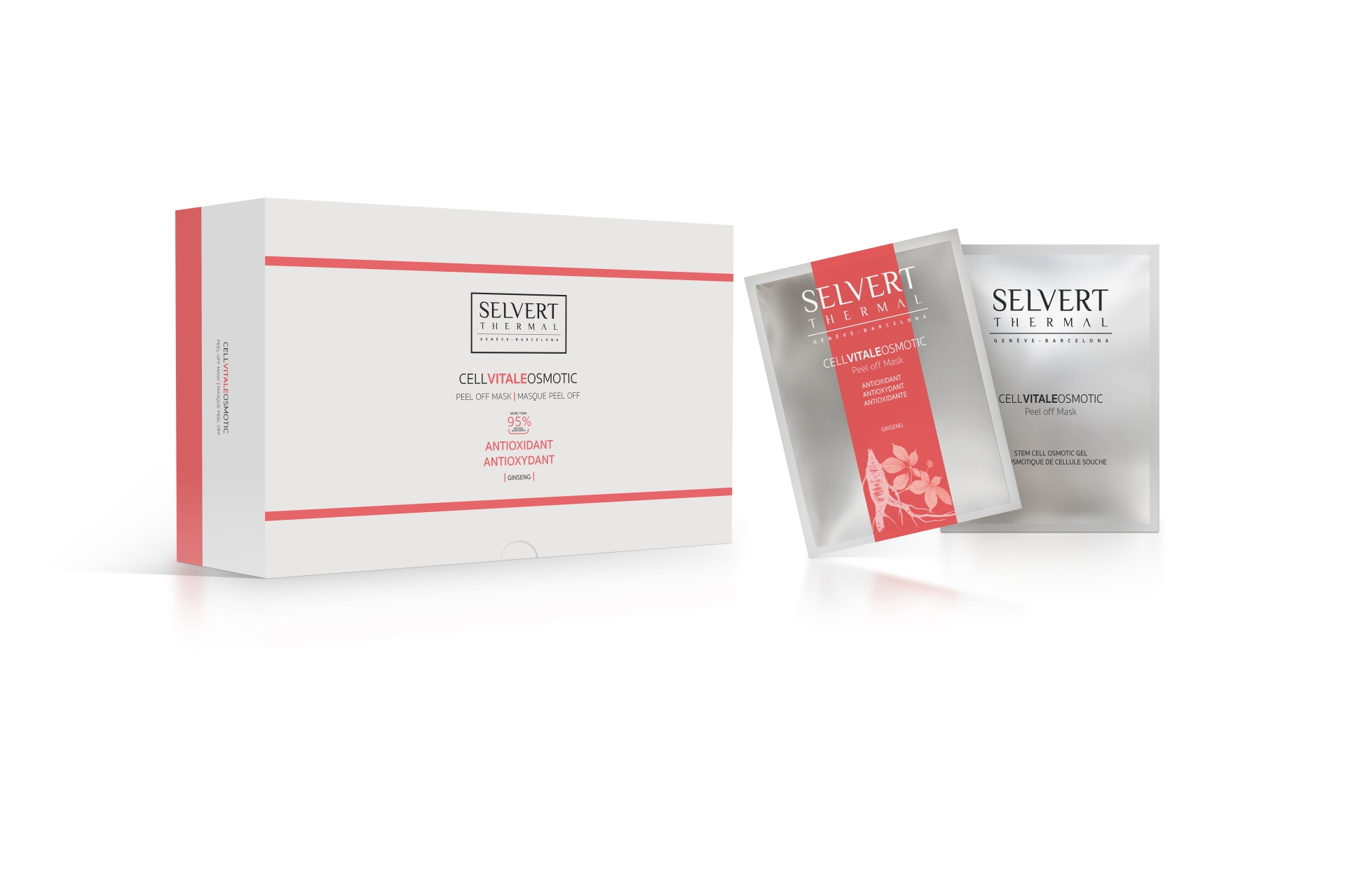 <p>Maschera con Estratto naturale del Ginseng dal potente effetto purificante e decongestionante, consigliata per pelli che mostrano i primi segni d’invecchiamento.</p>
<p>4 trattamenti.</p>
<p>Proprietà:</p>
<p>Antiossidante.</p>
<p>Aiuta ad eliminare le tossine.</p>
<p>Ripristina l'elasticità e l’elasticità della pelle.</p>
<p>Allevia gli effetti della "pelle stanca".</p>