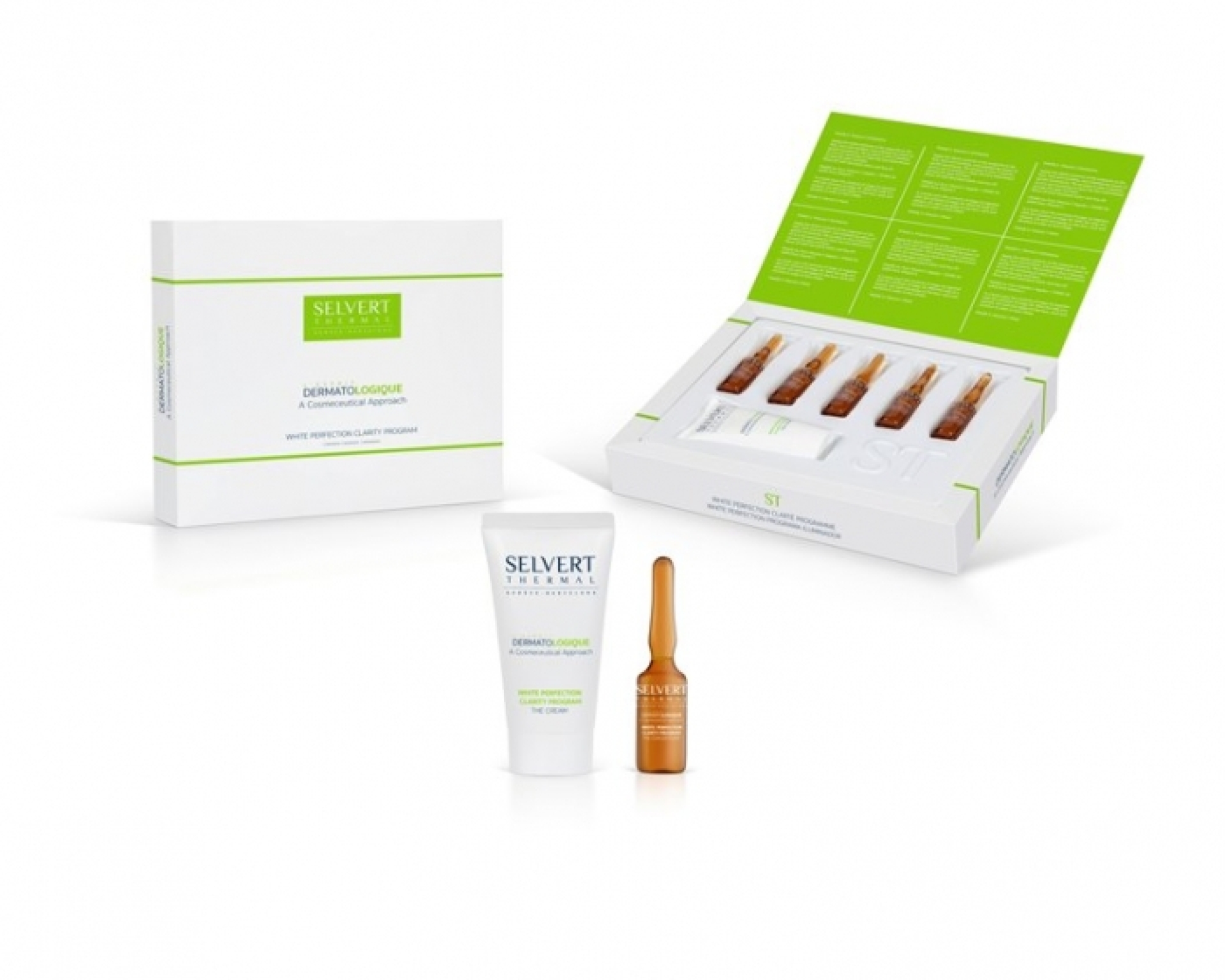 <p>A highly concentrated treatment in depigmenting and regenerating active ingredients that has a clarifying action on pigment irregularities.</p>
<p>5 treatments.</p>