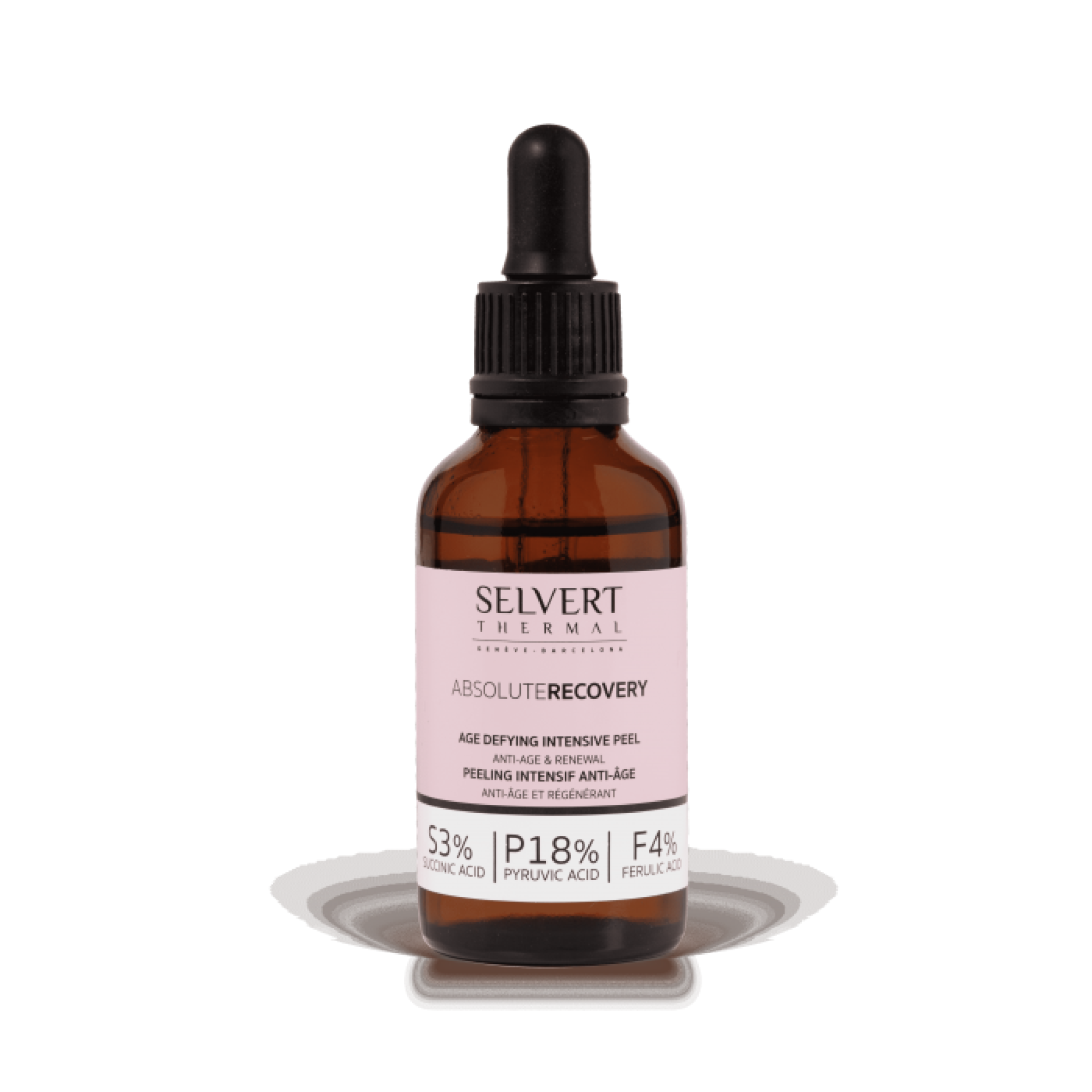 <p class="_04xlpA direction-ltr align-center para-style-body"><span class="S1PPyQ">Pyruvic Acid: 18%</span></p>
<p class="_04xlpA direction-ltr align-center para-style-body"><span class="S1PPyQ">Ferulic Acid: 4%</span></p>
<p class="_04xlpA direction-ltr align-center para-style-body"><span class="S1PPyQ">Succinic Acid: 3%</span></p>
<p class="_04xlpA direction-ltr align-center para-style-body">&nbsp;</p>
<p class="_04xlpA direction-ltr align-justify para-style-body"><span class="S1PPyQ">Los principales signos del envejecimiento como las arrugas y l&iacute;neas de expresi&oacute;n se difuminan, de manera inmediata, gracias a una perfecta y estudiada combinaci&oacute;n de efectivos &aacute;cidos multifuncionales como el Pir&uacute;vico, el Fer&uacute;lico y el Succ&iacute;nico.</span></p>